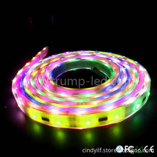 waterproof high brightness 5050 rgb flexible led stripe light